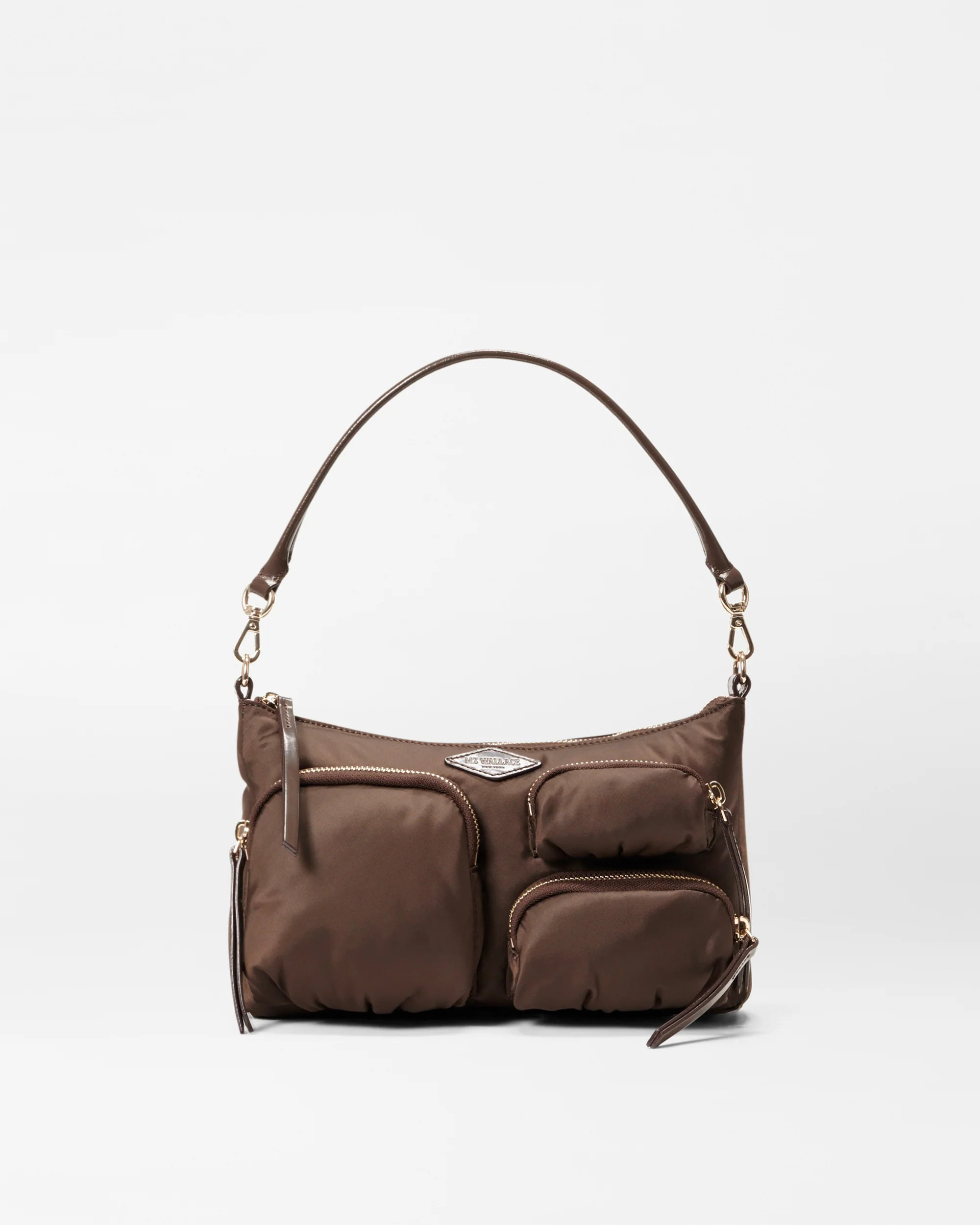 Walnut Chelsea Petite Shoulder | MZ Wallace