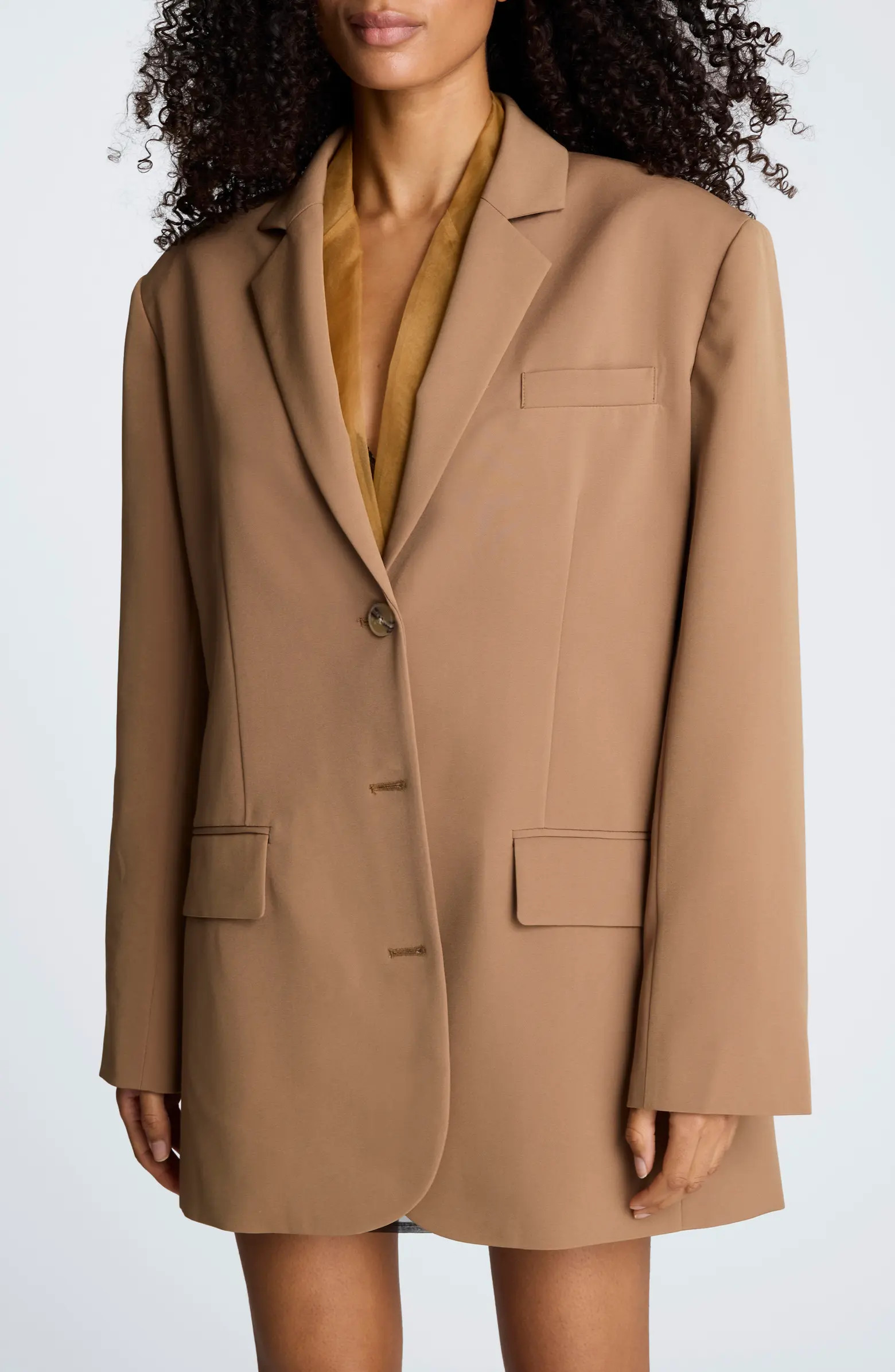 Three-Button Boyfriend Blazer | Nordstrom