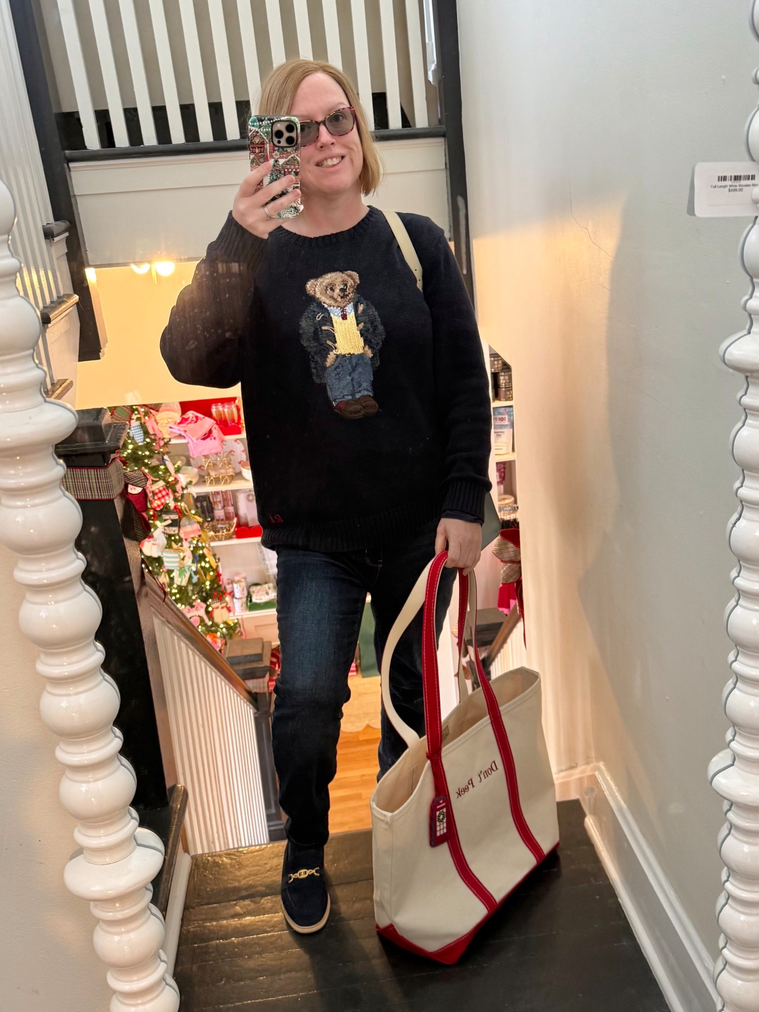 Out doing a bit of last minute Christmas shopping at one of my favorite local boutiques! My shopping tote was full by the time I returned home! #ralphlauren #polobear

#LTKMidsize #LTKOver40 #LTKdayinmylife