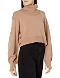 The Drop Women's @lucyswhims Side Button Cropped Turtleneck Sweater | Amazon (US)