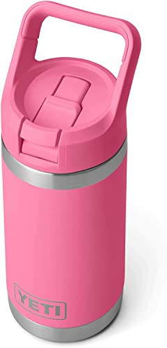 YETI Rambler Jr. 12 oz Kids Bottle, with Straw Cap, Harbor Pink | Amazon (CA)