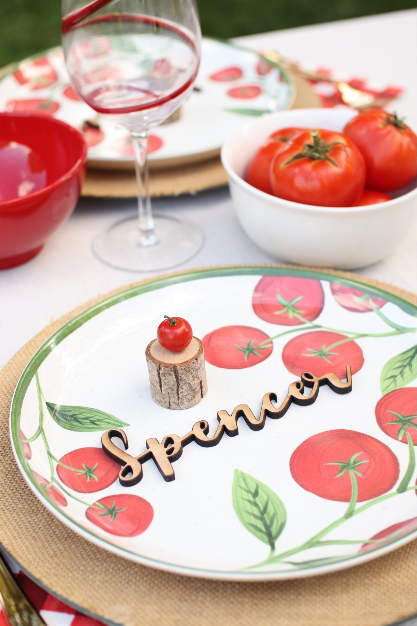 Summer table decor / tomato theme dinner / tomato party / spaghetti night / outdoor dinner / summer melamine plates / outdoor plates on sale

#LTKHome #LTKSaleAlert #LTKSeasonal