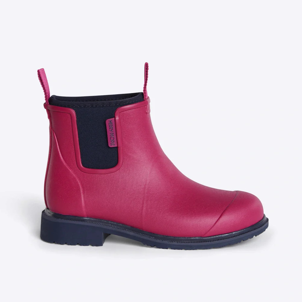 Bobbi Ankle Boot // Magenta & Navy | Merry People - Australia