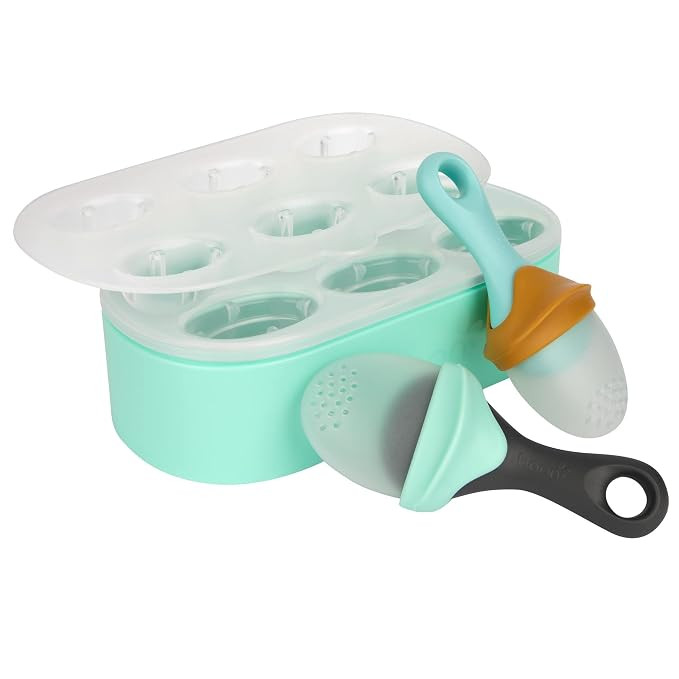 Boon PULP Silicone Feeder Freezer Tray — Includes Silicone Tray and Lid with 2 PULP Silicone Ba... | Amazon (US)