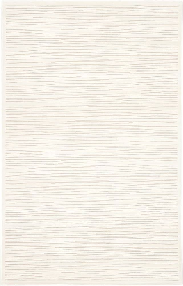 Jaipur Living Soft 9x12 Large Area Rug, Abstract, White/Ivory | Amazon (US)