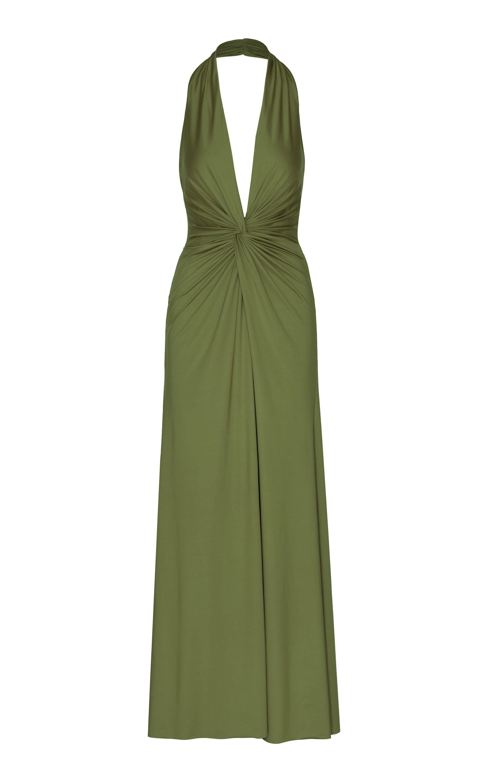 Mendra Gathered Jersey Maxi Dress | Moda Operandi (Global)