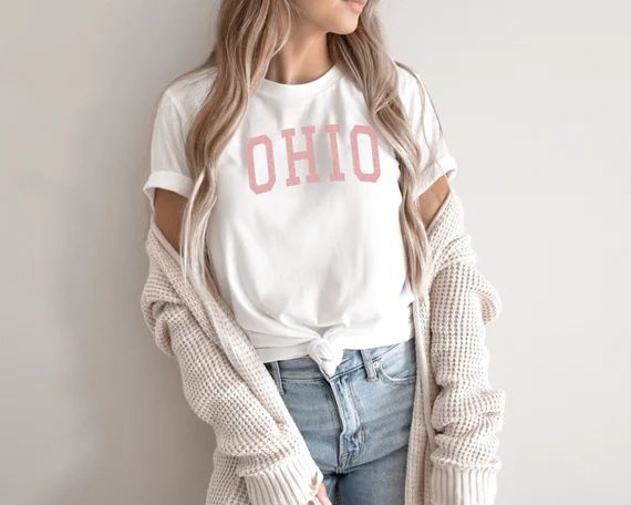 OHIO Shirt - Ohio State T-shirt, Ohio Gifts, Ohio Pride, Ohio Home, University T Shirt, College T... | Etsy (US)