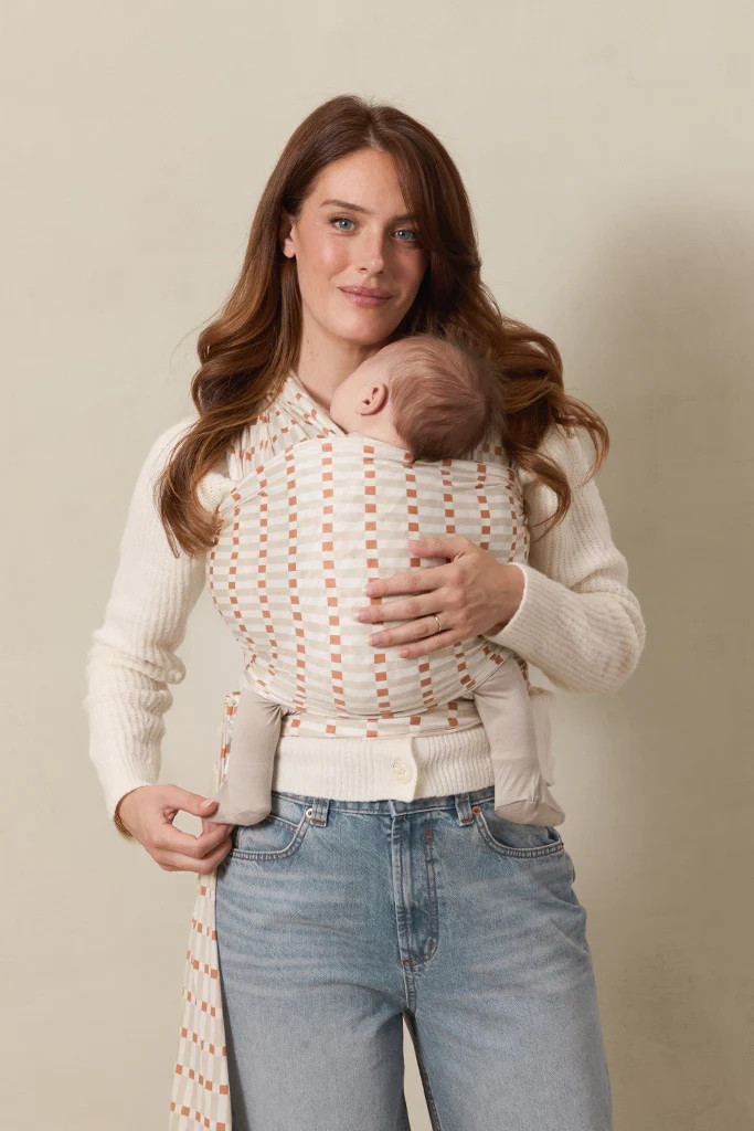 Biscotti Check Wrap | Solly Baby
