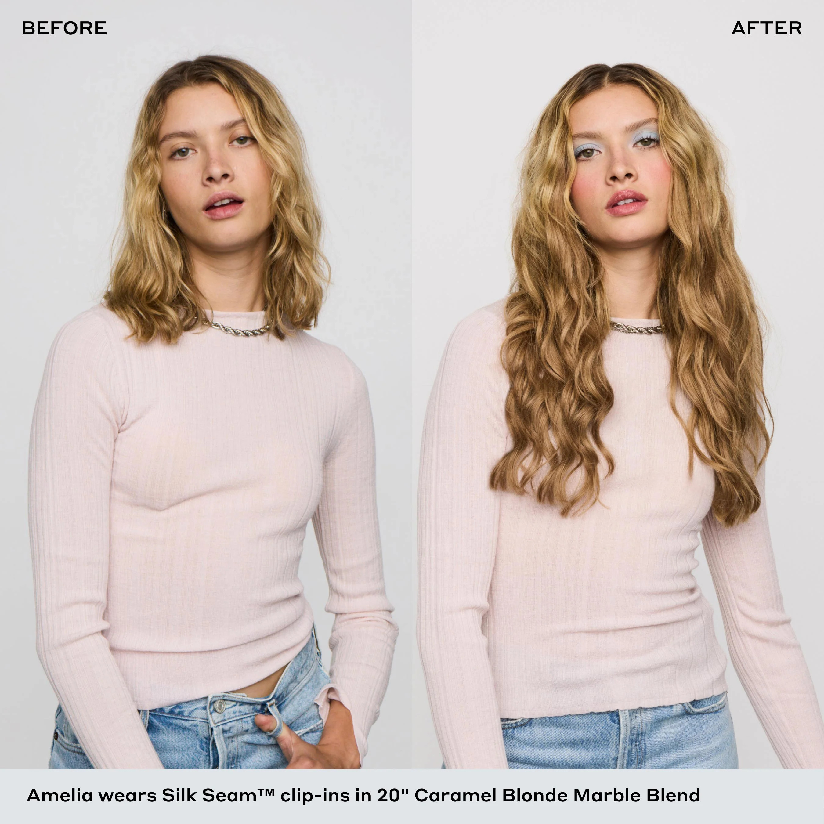 Silk Seam Clip-In, Beach Blonde| Bellami Hair | Bellami Hair