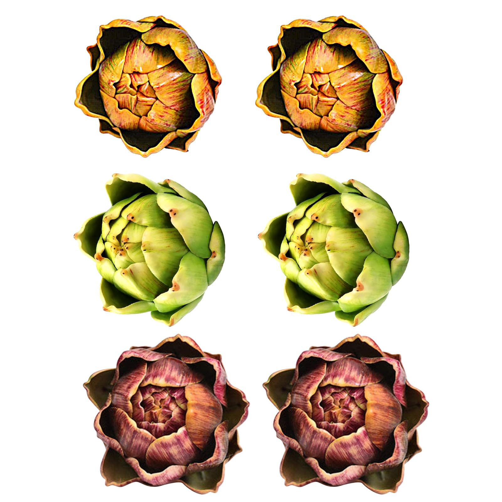 Fake Artificial Artichoke Vegetables Faux Plastic Artichoke Wedding Party Table Home Plastic Flow... | Amazon (US)