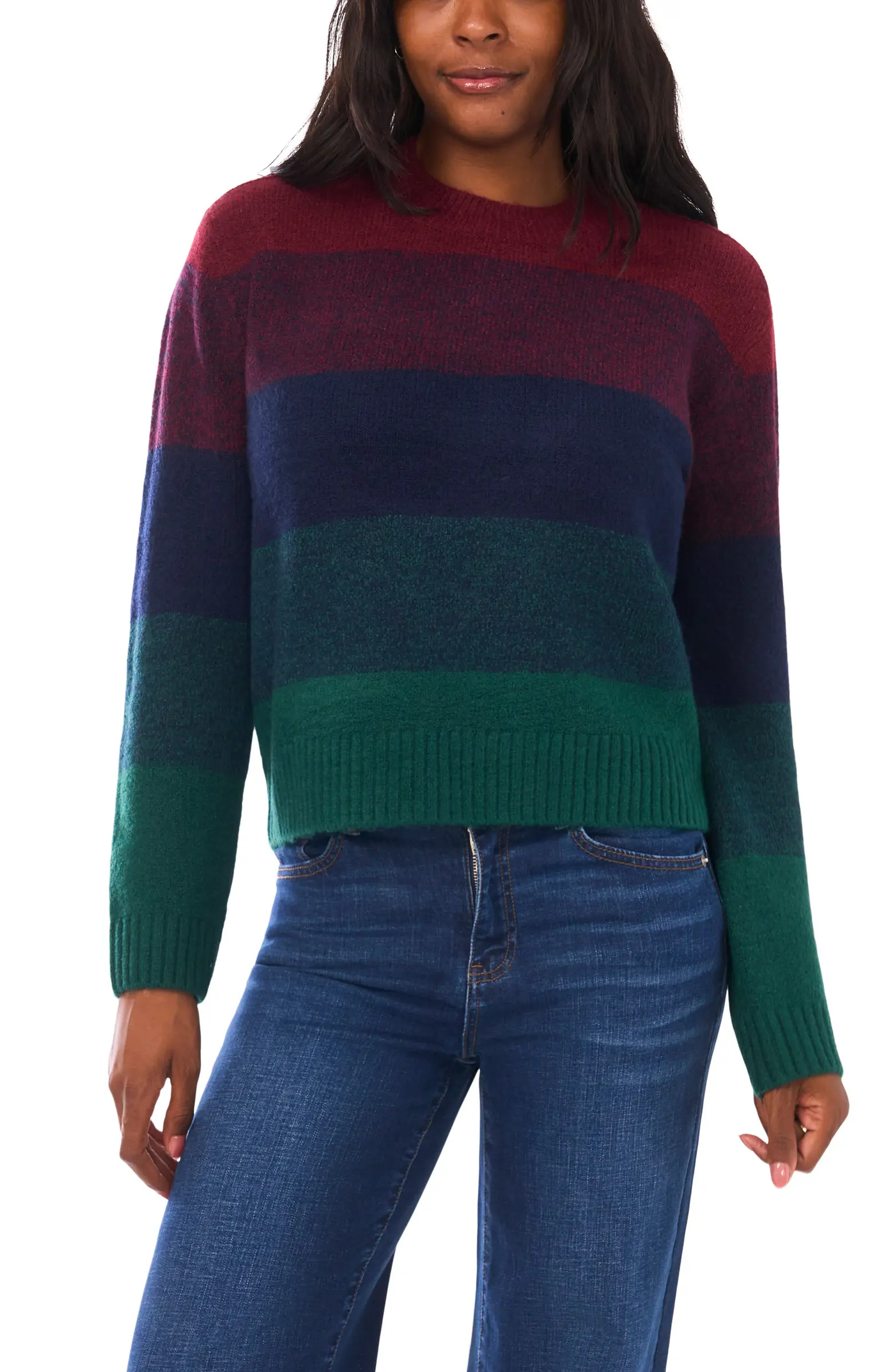 Stripe Crewneck Sweater | Nordstrom