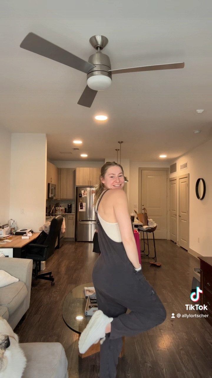 cute comfy fit for errands and cleaning! 

wearing a small in the hot shot onesie and a m/l in the crap tank
could wear a xs/s 


#LTKunder100 #LTKstyletip #LTKunder50