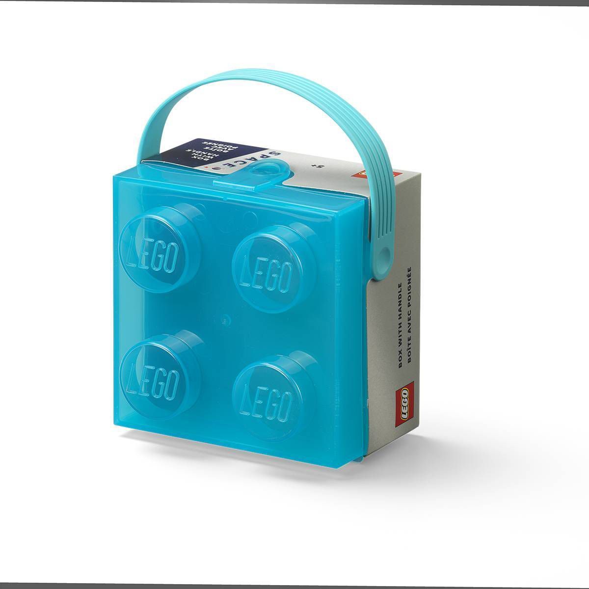 LEGO Translucent Box with Handle Blue | Target