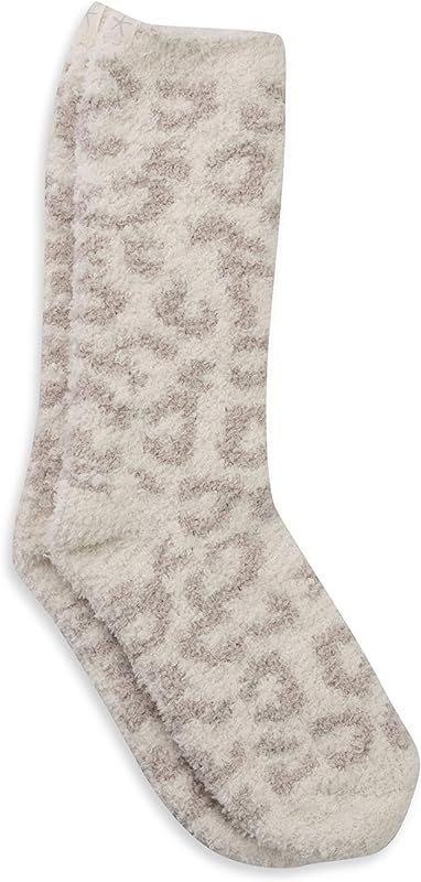 Barefoot Dreams CozyChic Women's Barefoot In The Wild Socks, Crew Socks | Amazon (US)