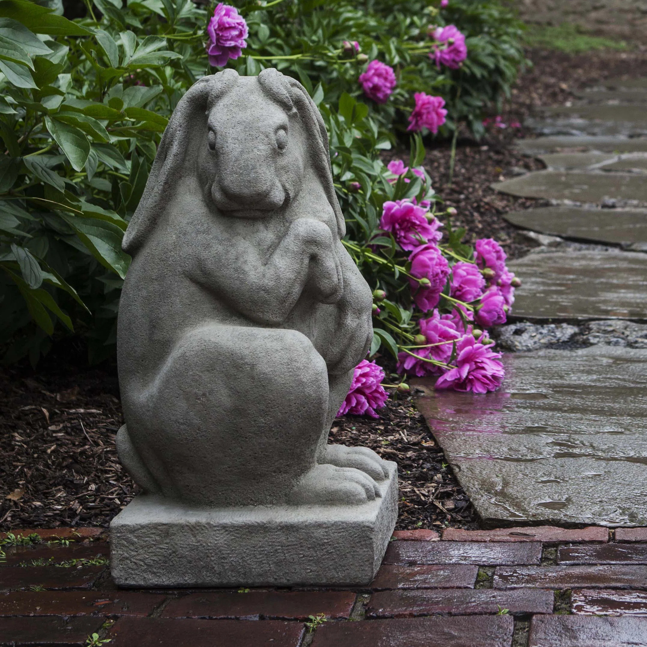 Newport Mansions Rabbit  2 Piece Statue Set | Wayfair North America