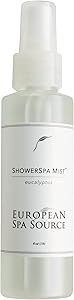 European Spa Source Eucalyptus Shower Spa Mist Spray for Aromatherapy, at Home Spa Experience, Si... | Amazon (US)
