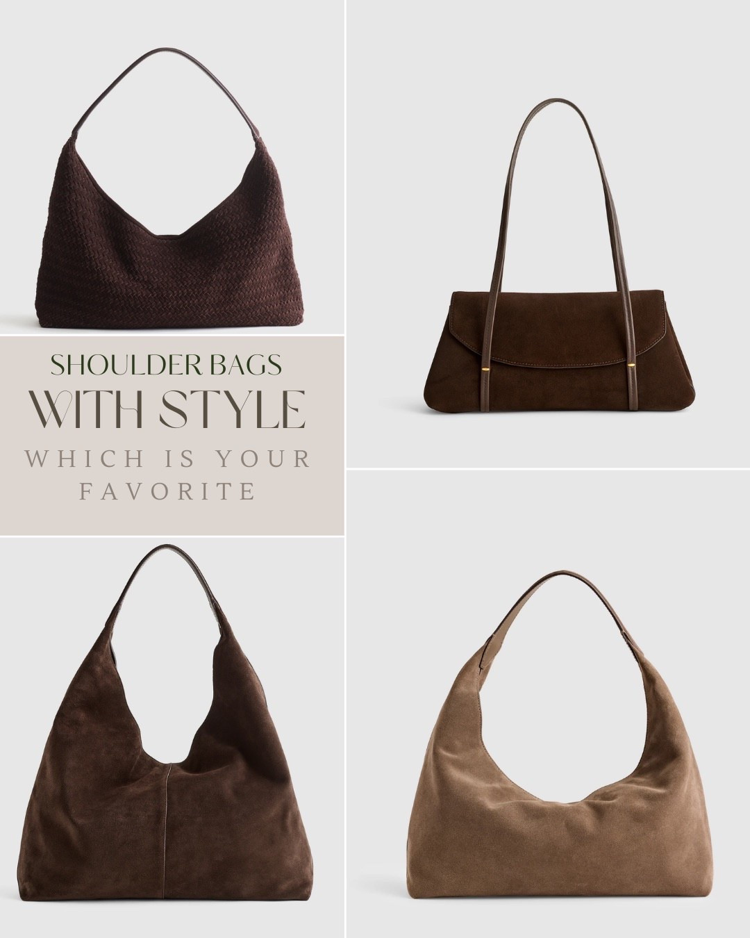 Loving these shoulder bags!  Just bought the bottom left!  They come in multiple colors!

#LTKmomlife