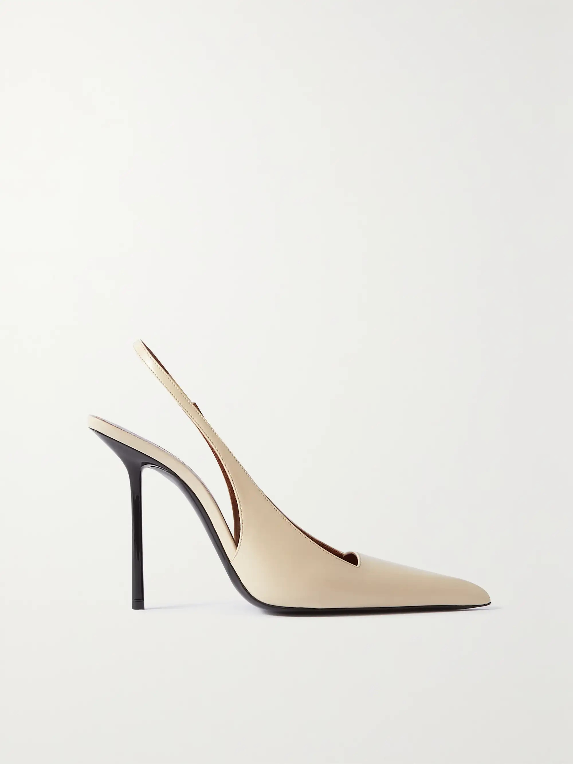 Kiss leather slingback pumps | NET-A-PORTER (US)