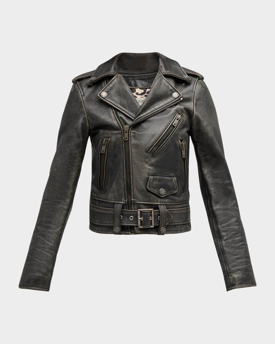 Golden Bull Leather Jacket | Neiman Marcus