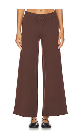 Miranda Wide Leg Pant in Shaved Chocolate | Revolve Clothing (Global)