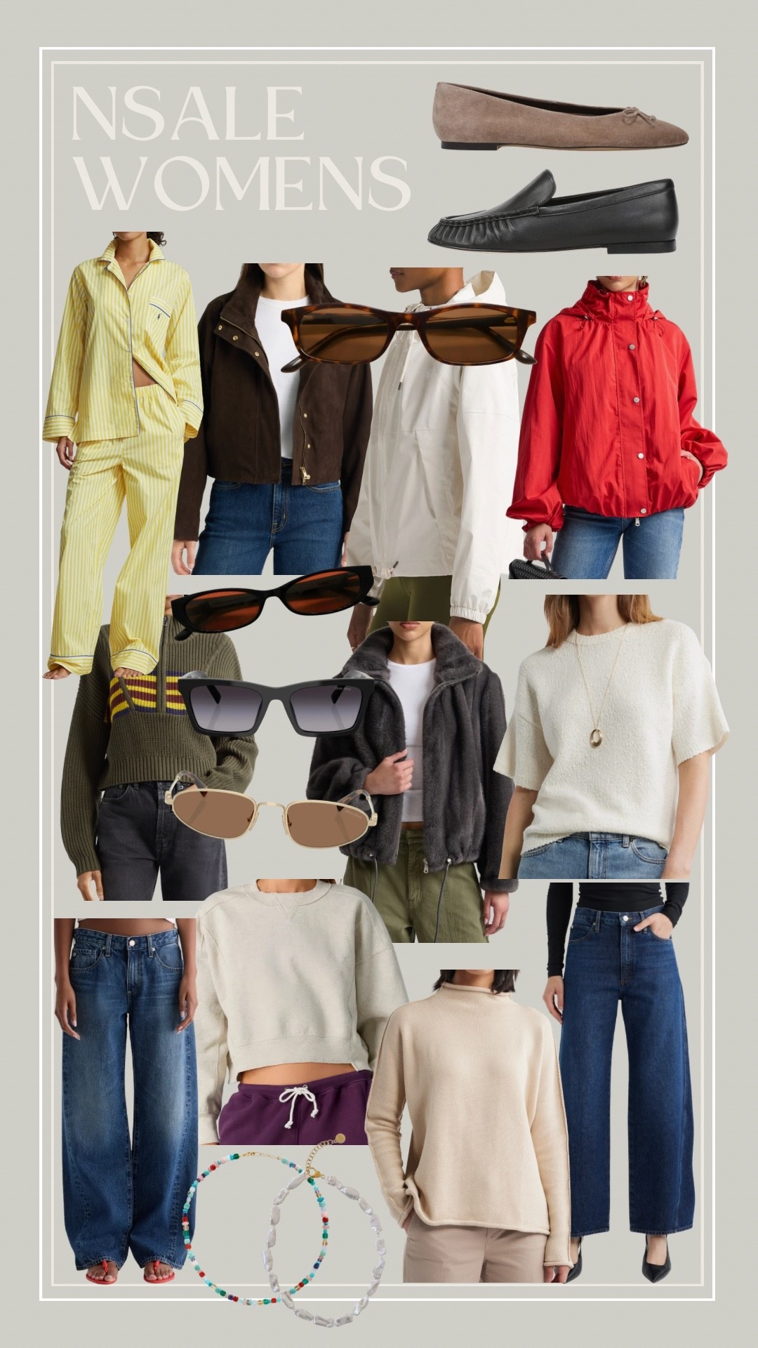The pieces I’d actually add to my closet from this year’s Nordstrom Anniversary Sale. 🤍 Timeless layers, great denim, everyday accessories, and classics I’ll wear for years.


Nordstrom Anniversary Sale, NSale fashion, women’s fashion, fall wardrobe, capsule wardrobe, timeless style, everyday outfits, wide leg jeans, loafers, ballet flats, sunglasses, lightweight jacket, cozy sweaters, elevated basics, Nordstrom sale finds, classic wardrobe staples, neutral style, casual chic, wardrobe essentials, fall fashion

#LTKSaleAlert #LTKootd #LTKSeasonal