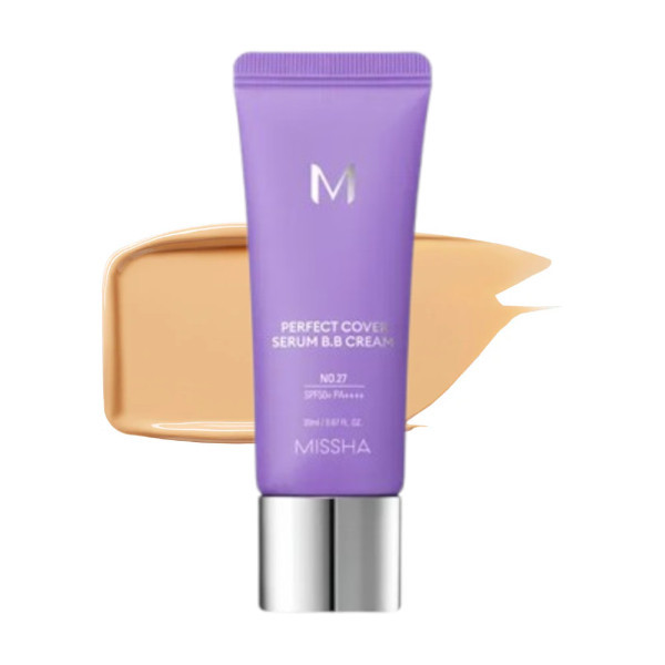 MISSHA - Perfect Cover Serum BB Cream SPF50+ PA++++ - 20ml - #27 Honey Beige | Stylevana