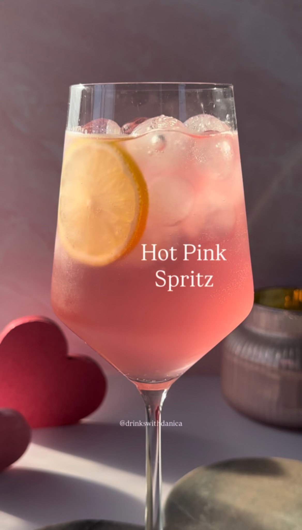 Hot Pink Spritz

Full recipe is on www.drinkswithdanica 