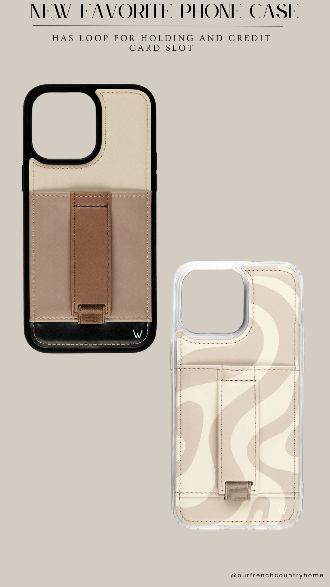 My new favorite phone case!  So stylish!  It has a loop for holding and not dropping!  And has a place for my license or credit card!  Sold!

#LTKGiftGuide #LTKFindsUnder50 #LTKFamily
