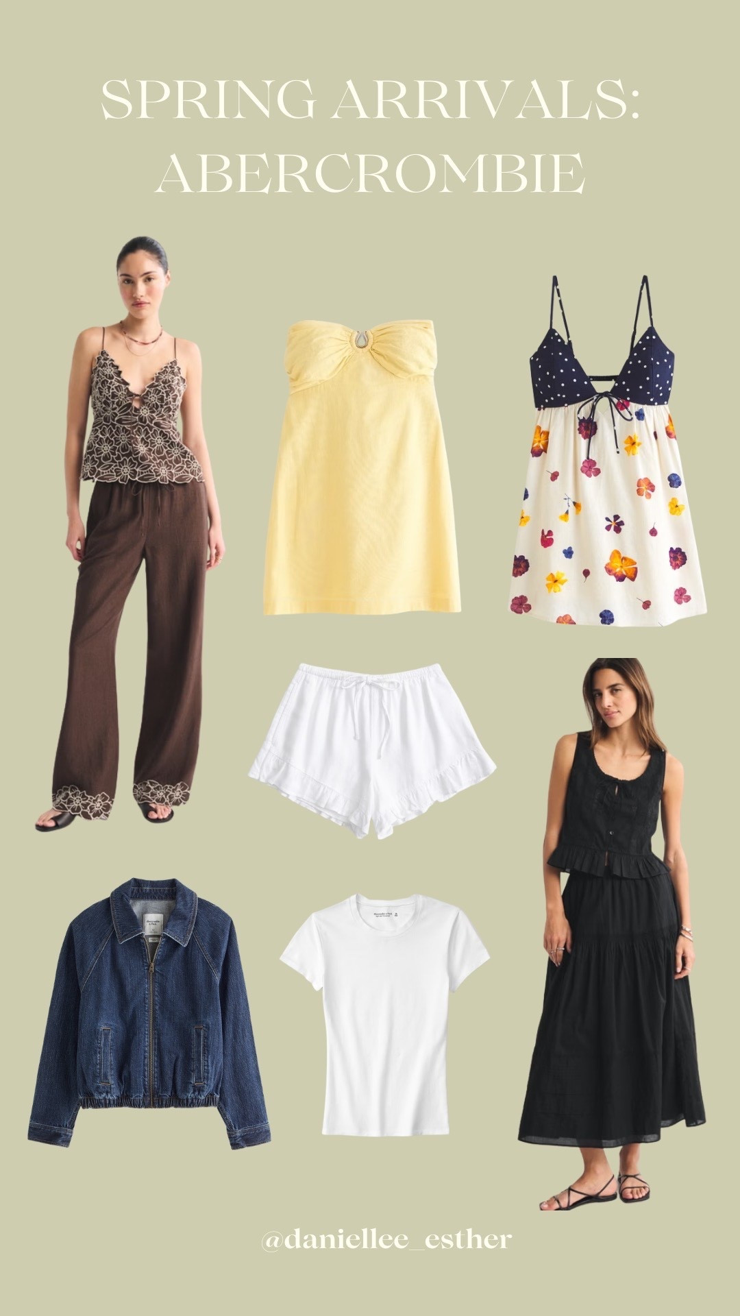 Obsessed with these new spring arrivals at Abercrombie! 

#AbercrombiePartner @abercrombie 