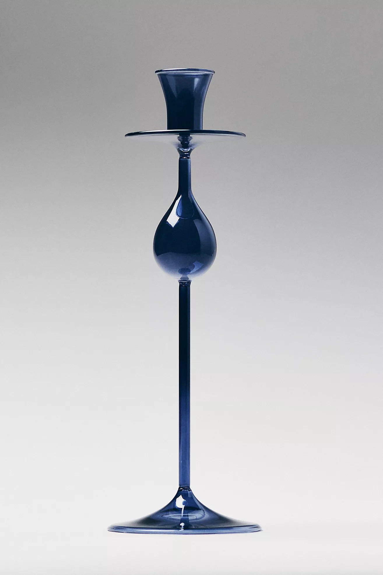 Rylee Borosilicate Glass Candlestick | Anthropologie (US)