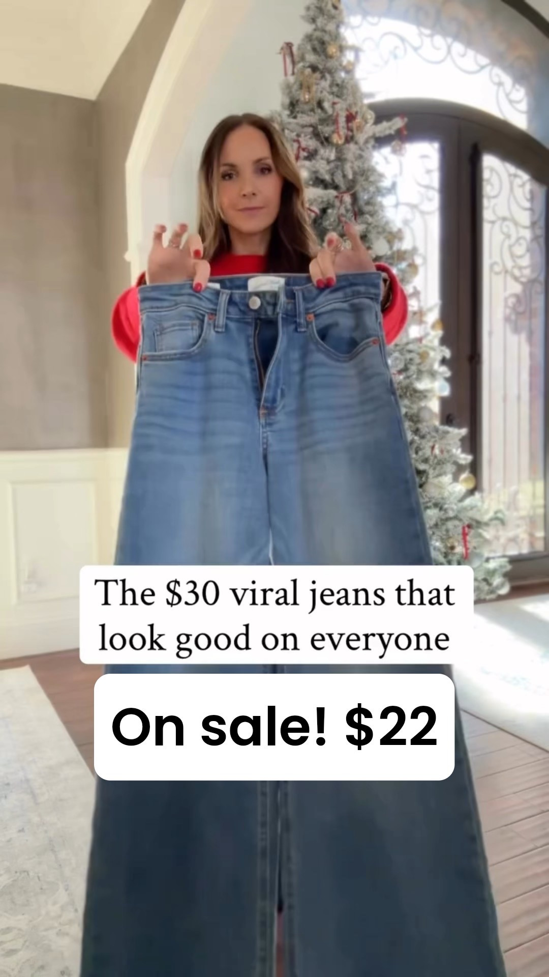 @target jeans are marked down! These fit TTS- they have multiple washes in reg, short and long

#LTKFindsUnder50