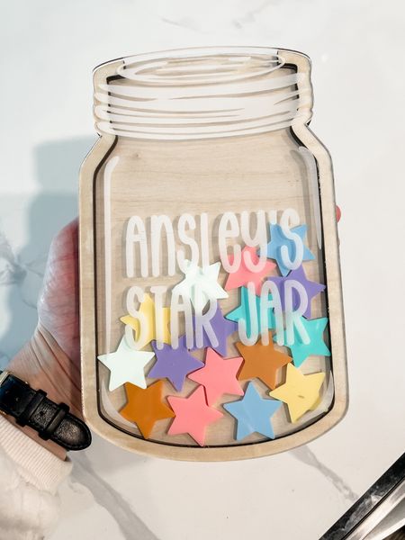 Shop this magnetic star jar for your kiddos! We use this for a reward system for Ansley and it has worked really well! Add a star for listening, good behavior, etc! Available in 6 color options and had a magnet to stick on the fridge!

Click below to shop!


#LTKhome #LTKfindsunder50 #LTKkids