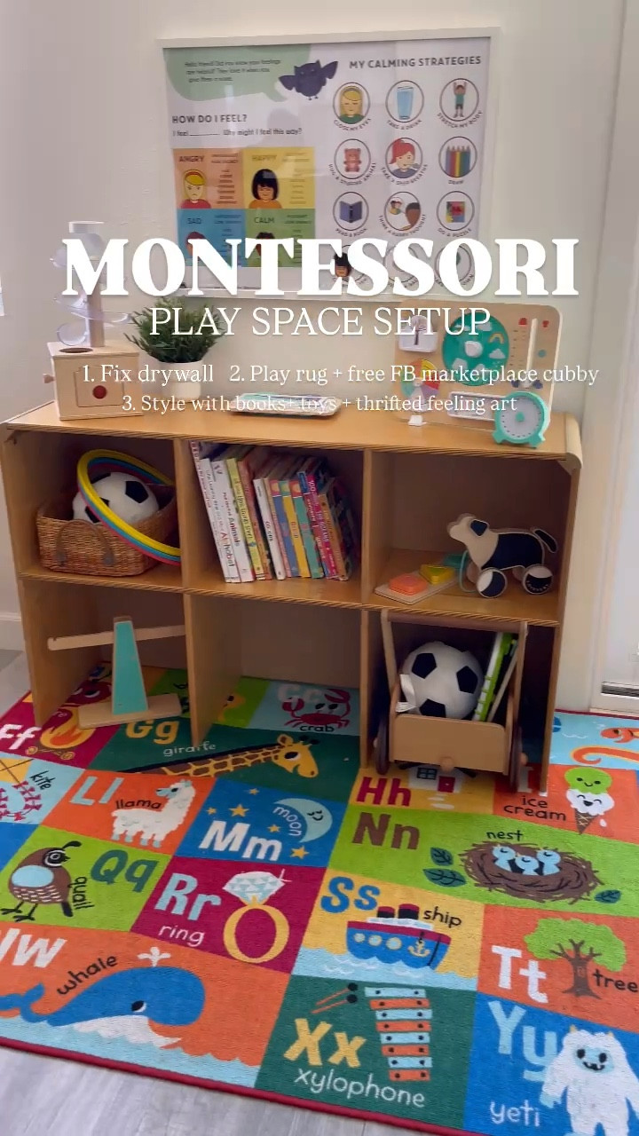 Many people when they imagine interior design, think of fancy curated spaces with pretty architecture and untouchable accents—but good interior design is mindful design, and in our house includes the kiddos! A few free treasures from FB marketplace and patched drywall and they now have a little place to call their own!

Shop my LTK if you want to see some of the items I used to setup this space!

#familyinteriors #interiordecor #montessoriplayroom #mindfuldesign #diyhomedecor

#LTKHome #LTKFamily #LTKKids