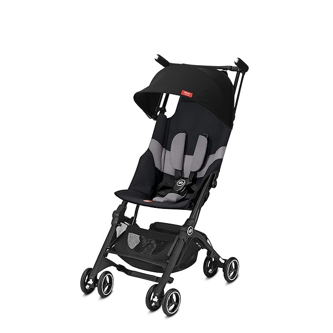 gb Pockit+ All-Terrain, Ultra Compact Lightweight Travel Stroller with Canopy and Reclining Seat ... | Amazon (US)