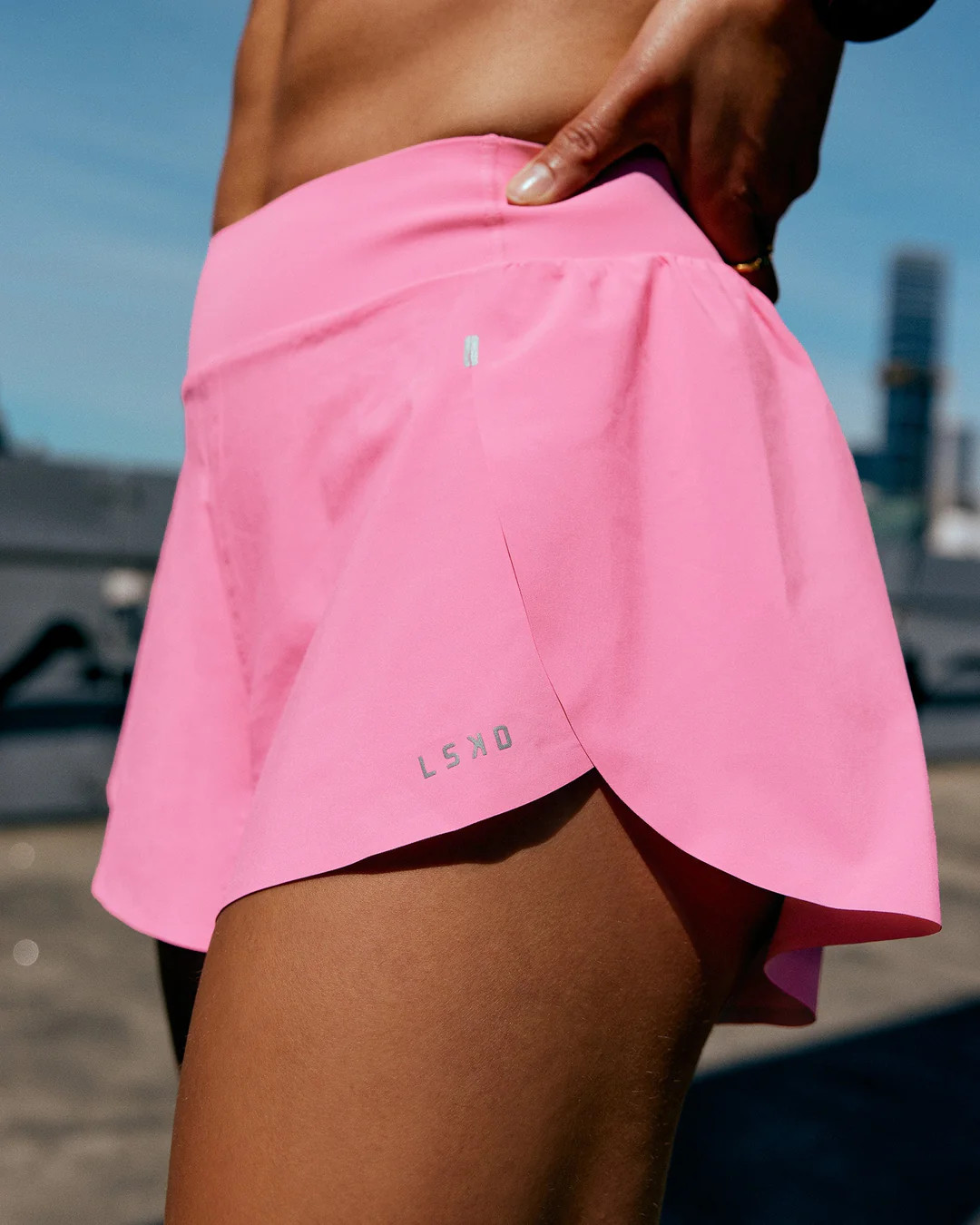 Pacer 3" Running Short - Candy Pink | LSKD | LSKD