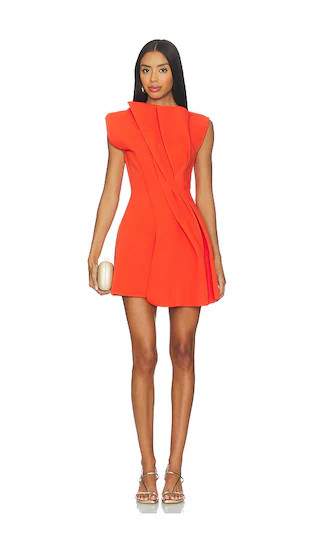 Hawkley Mini Dress in Rosso | Revolve Clothing (Global)