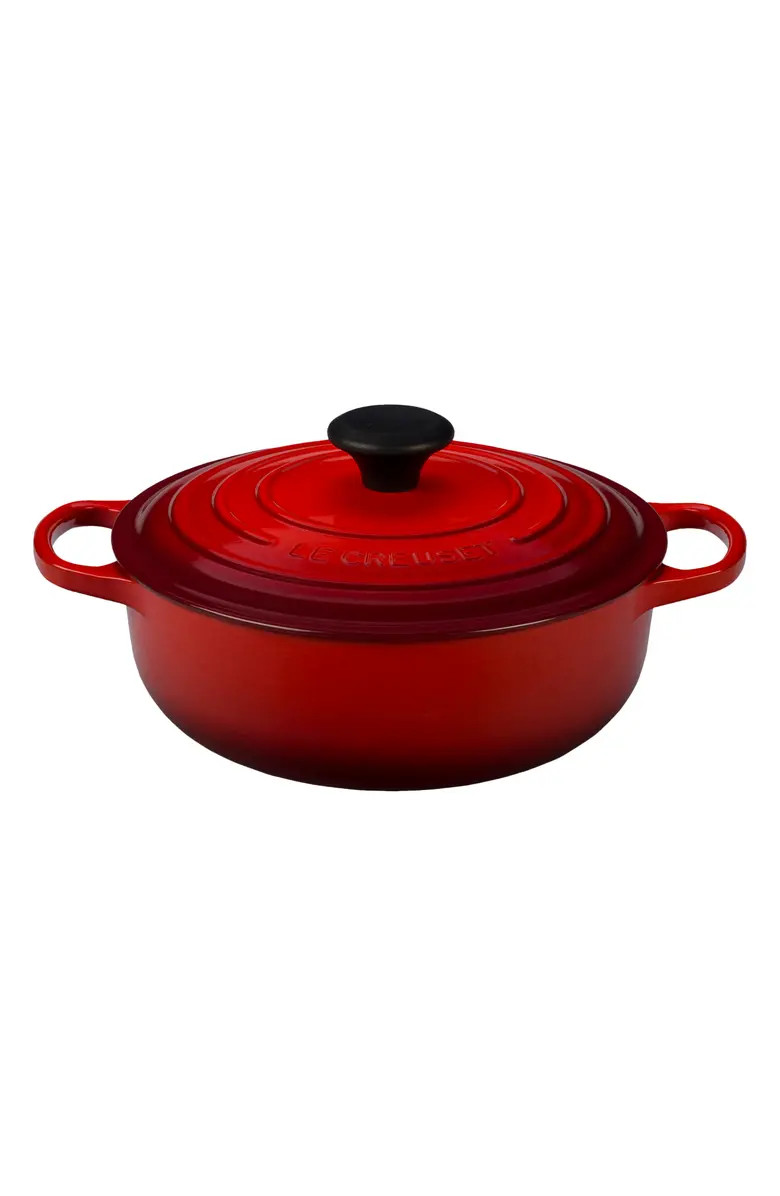 Signature 3.5-Quart Round Enamel Cast Iron French/Dutch Oven | Nordstrom