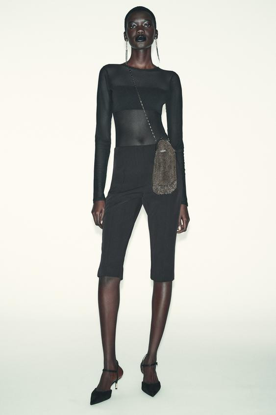 COMBINATION TULLE BODYSUIT | Zara US