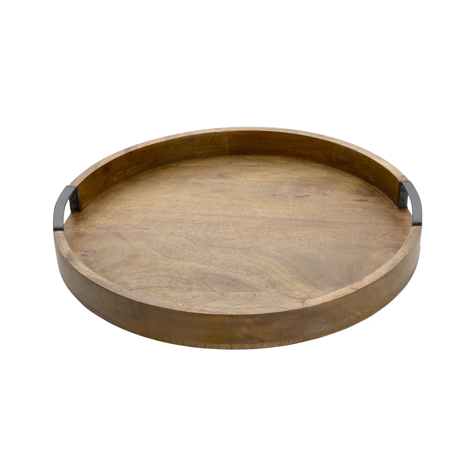 Gourmet Basics by Mikasa Lazy Susan Serving Tray, 18-Inch, Mango Round | Wayfair North America