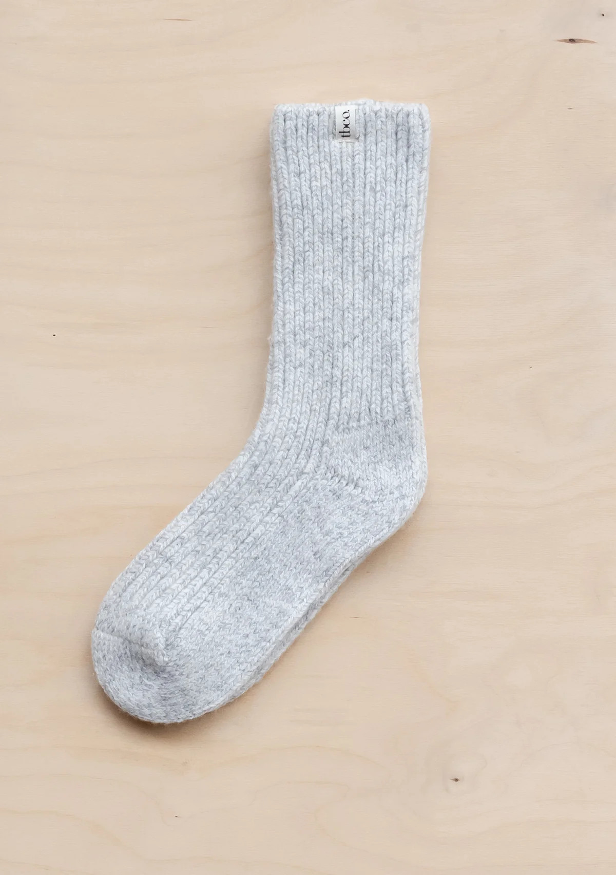 Cashmere & Merino Socks in Grey Fleck | The Tartan Blanket Co.