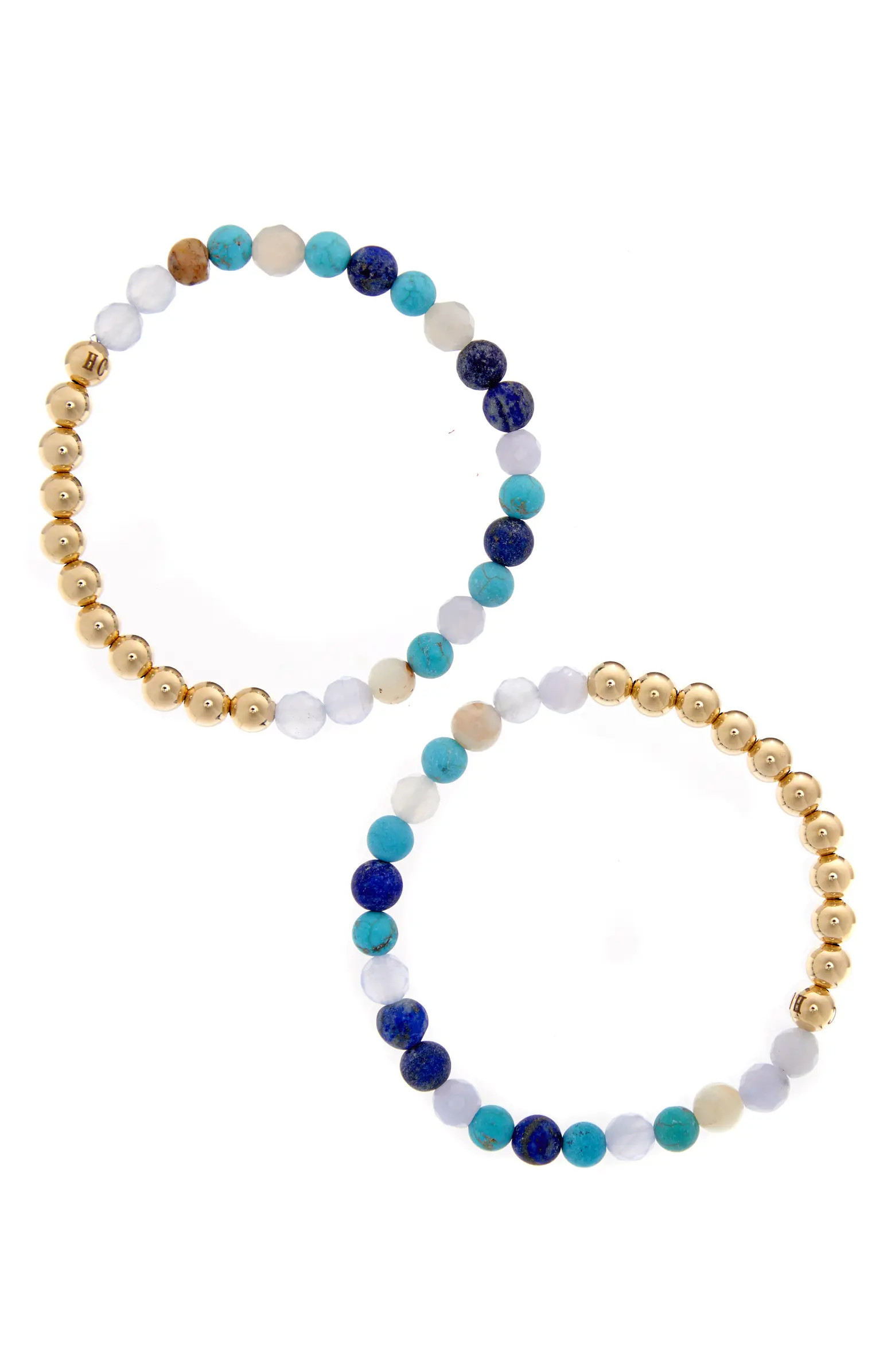N16 Protection & Inner Strength Set of 2 Healer's Bracelets | Nordstrom