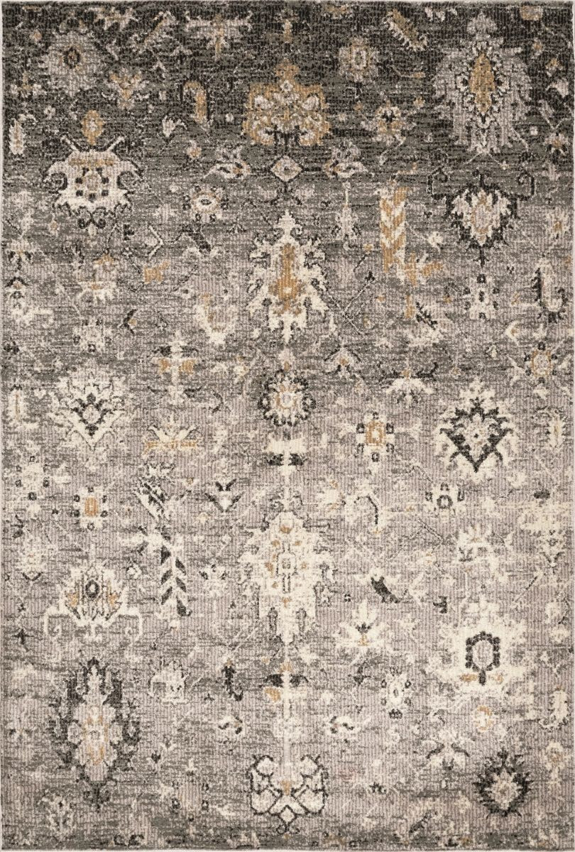 Tan Shrouded Garden 6' 7" x 9' Area Rug | Rugs USA