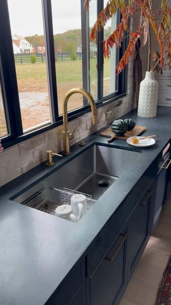 We love the California Faucets Corsano line!  It is available through Rejuvenation hardware in the burnished brass finish we love, which has just a bit of patina and wear to get that rich “always been there” feel!  

#LTKhome #LTKVideo #LTKSpringSale