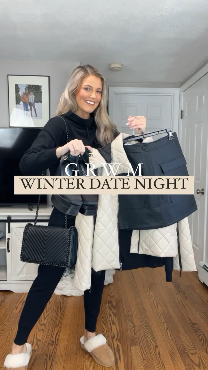 GRWM for a winter date night! This jacket is such a hood amazon find 🖤

#LTKunder50 #LTKitbag #LTKstyletip