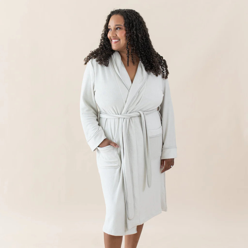 Adult Robe in Oat | Kyte Baby
