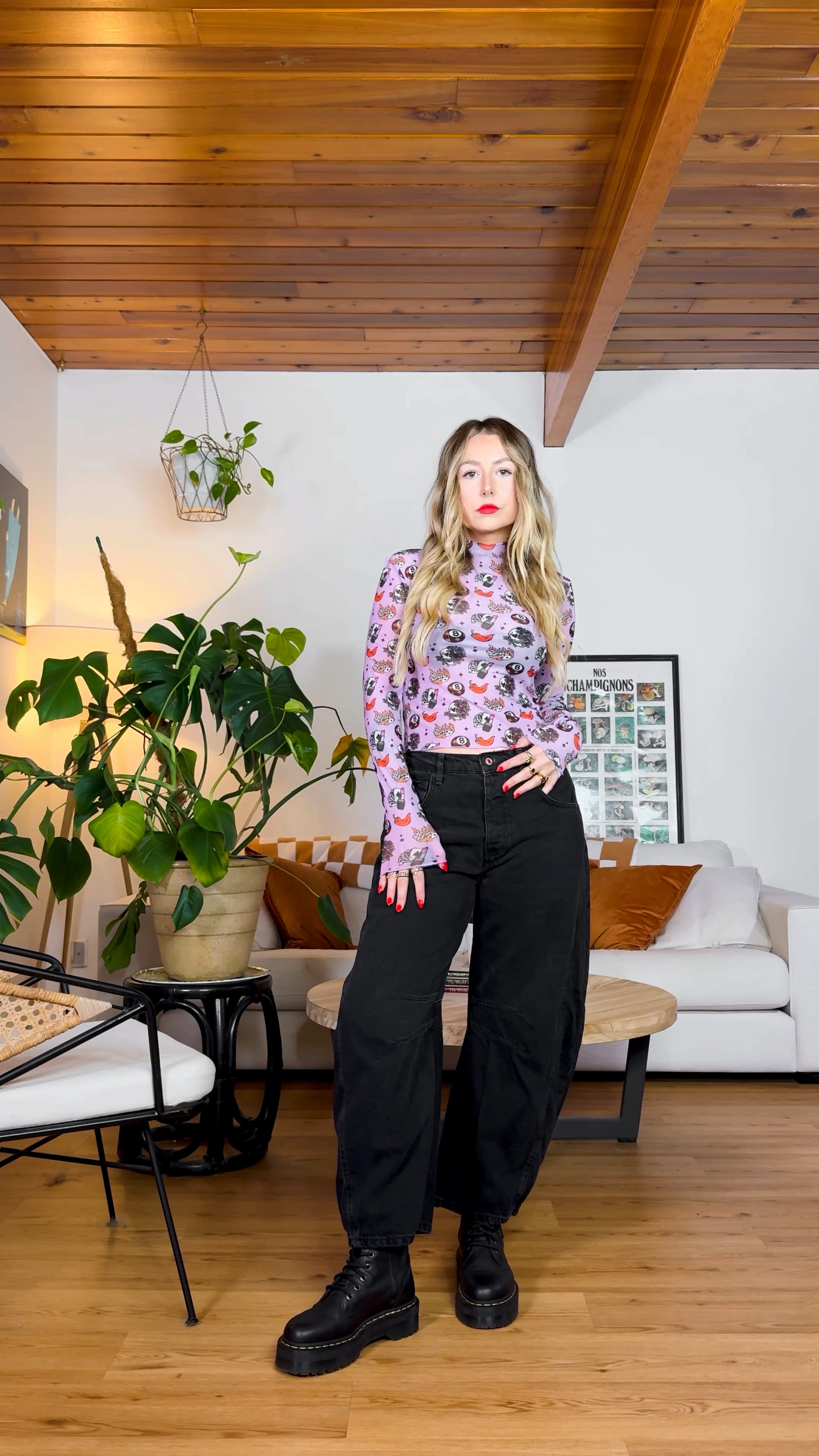 Jeans are a size 28” and I am a 28” waist / 5’5! 

Top is from www.wkndchasers.co
Code NICOLEXWKND for $$$ off 💜🎱🌶️ I’m wearing a size M

Jacket is thrifted but linked a few I found second hand!



#LTKFallSale 

#LTKSeasonal #LTKVideo