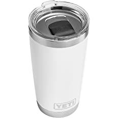 YETI Rambler 20 oz Stainless Steel Vacuum Insulated Tumbler w/MagSlider Lid | Amazon (US)