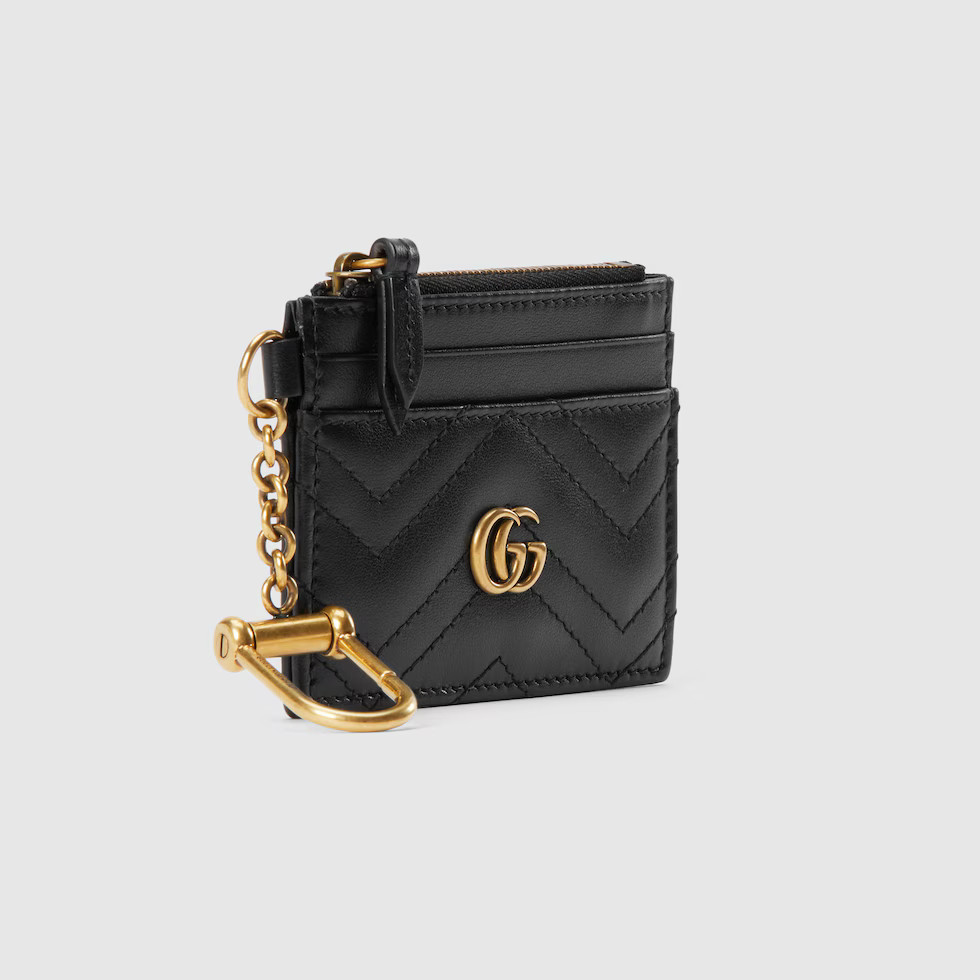 GG Marmont keychain wallet | Gucci (US)