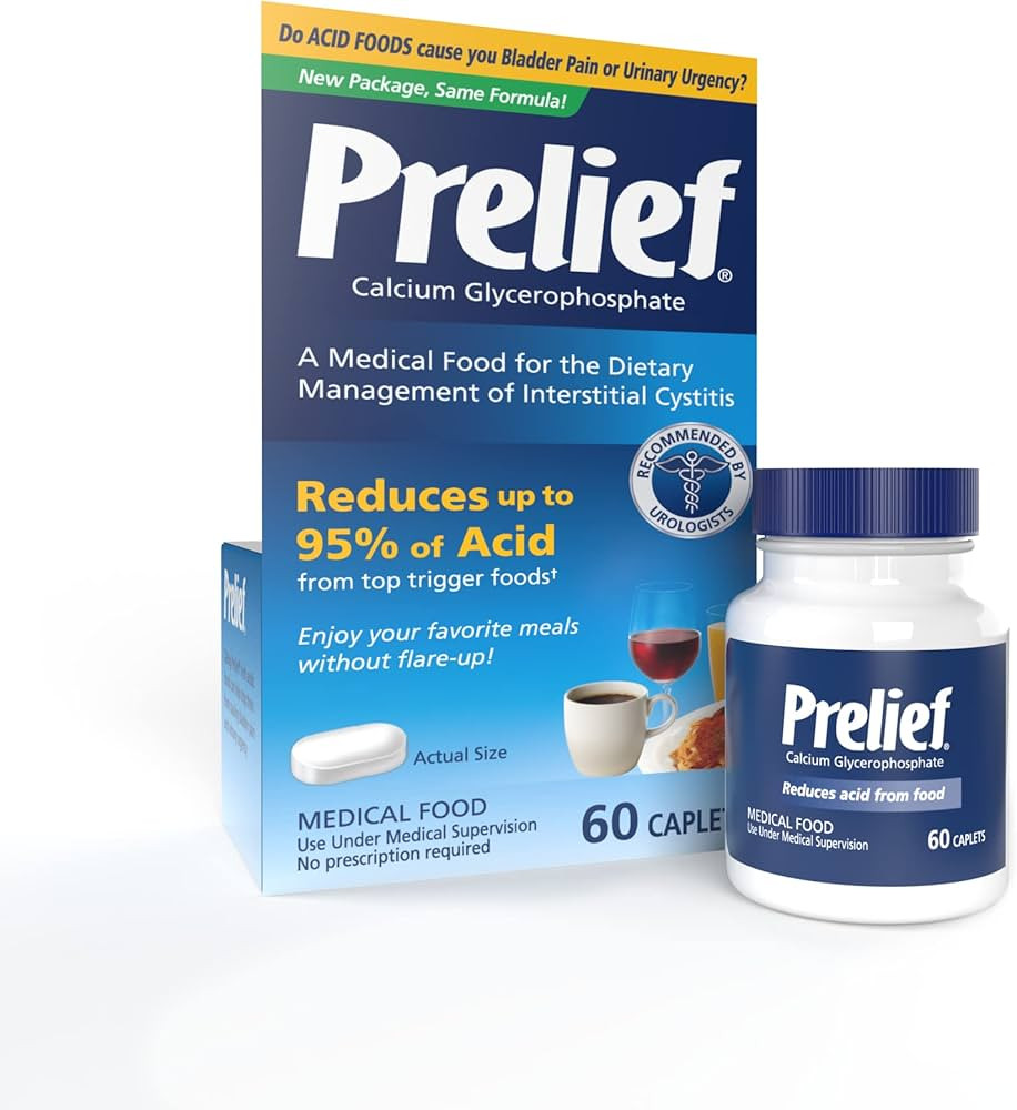 Prelief Acid Reducer Caplets Dietary Supplement, 60 Count | Amazon (US)