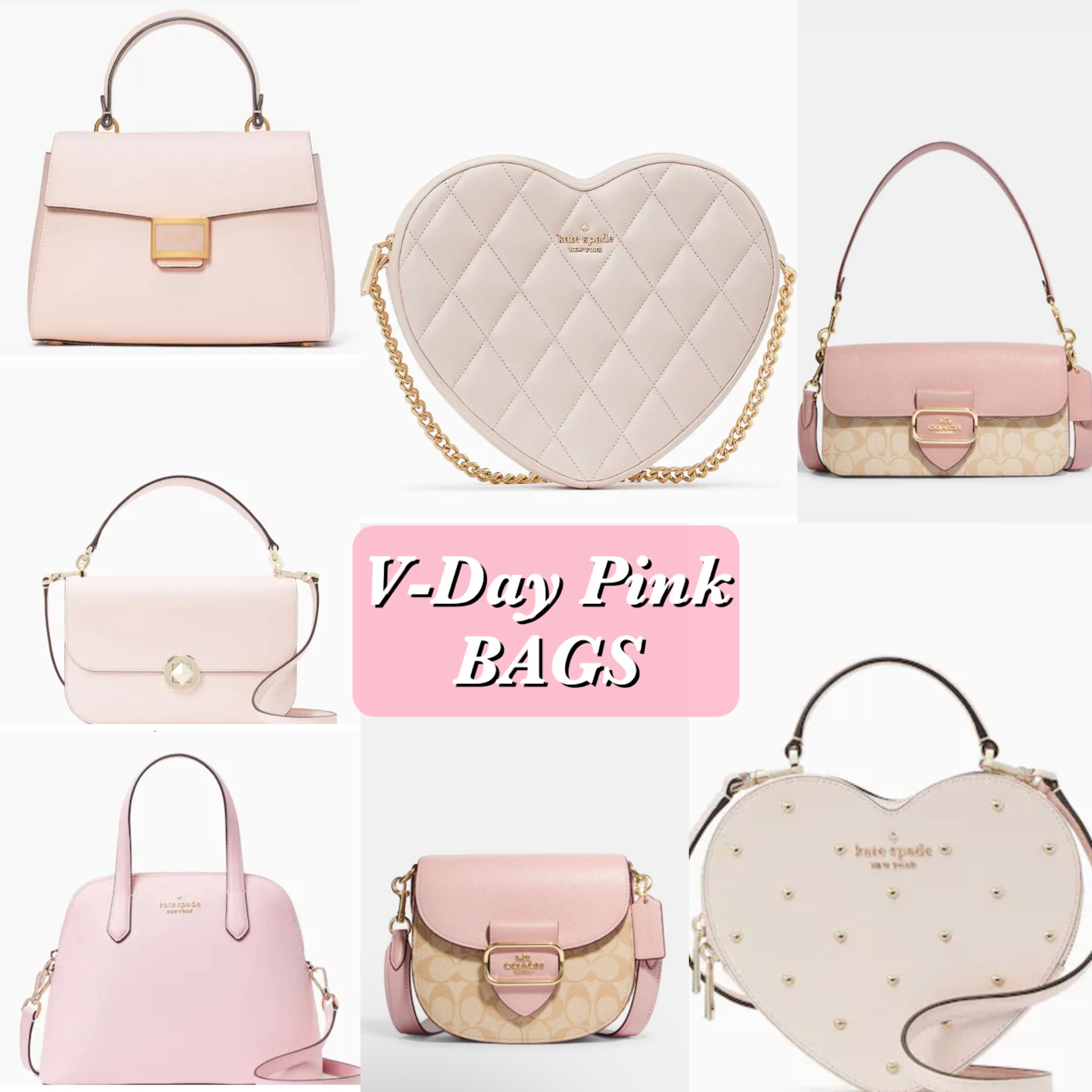 A few beautiful pink and red bags for Valentine’s Day! 😂

#LTKsalealert #LTKitbag #LTKstyletip